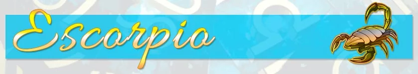 Horóscopo personalizado Escorpio