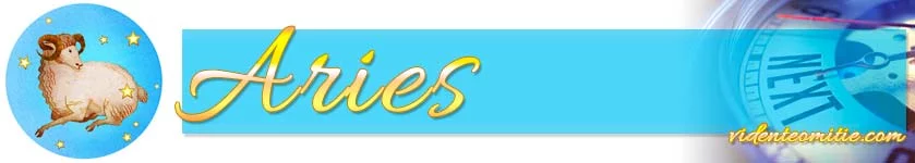 Horóscopo Semana Próxima Aries
