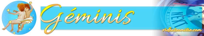 Horóscopo Semana Próxima Géminis